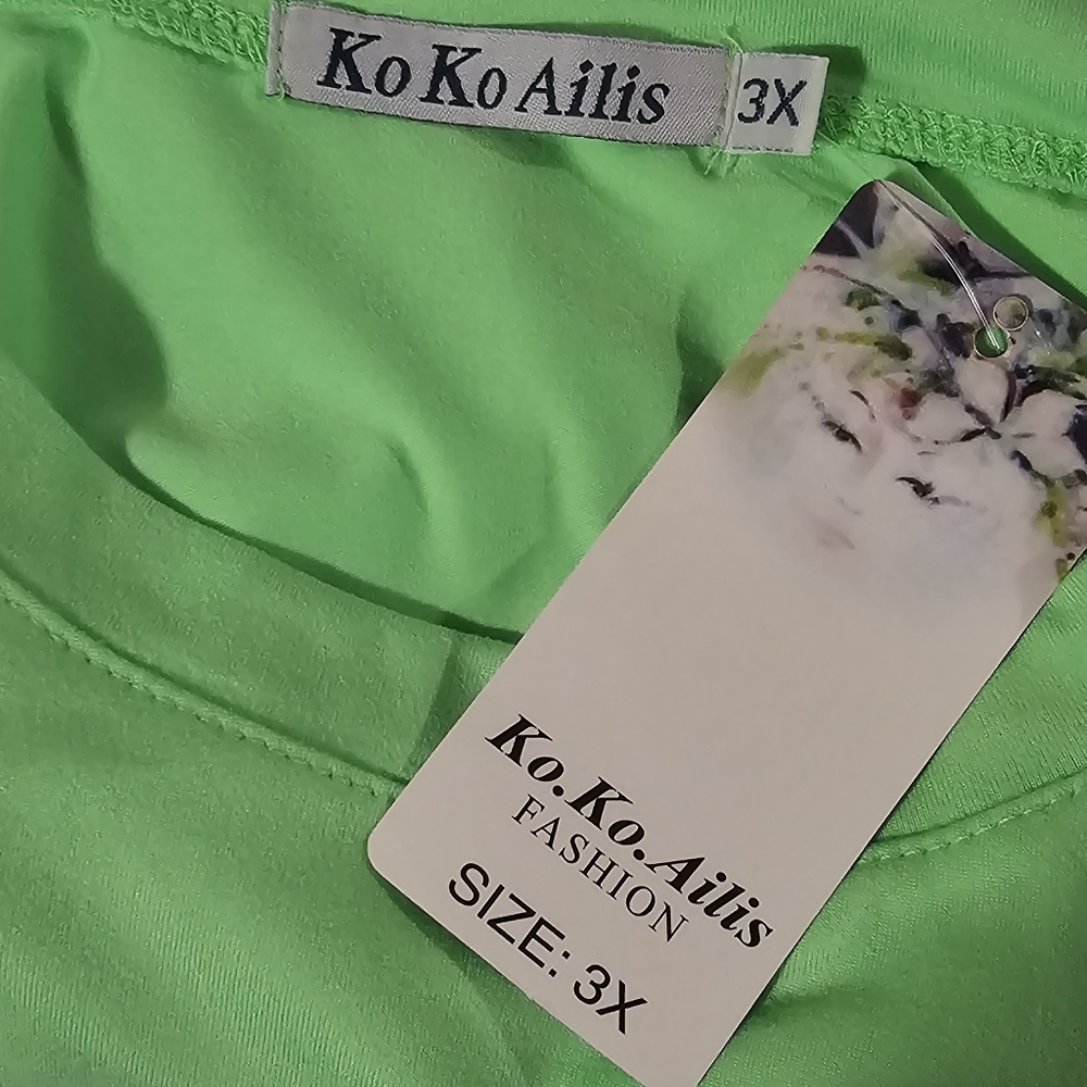 KO.KO. AILIS Brooklyn NYC Women's T-Shirt w Silk Screen Photo & Sequins 3X - Picture 9 of 9